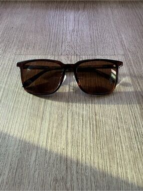quay australia algorithm brown tortoise small frame square sunglasses eyewear
